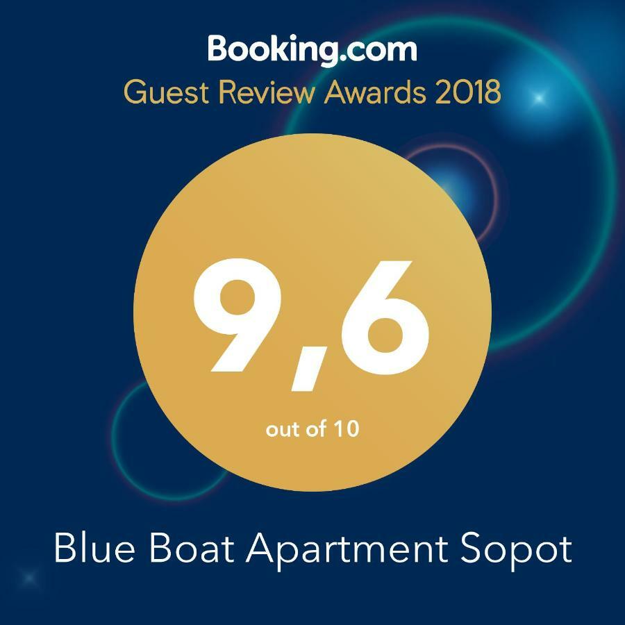 Blue Boat Apartment Sopot Exteriör bild